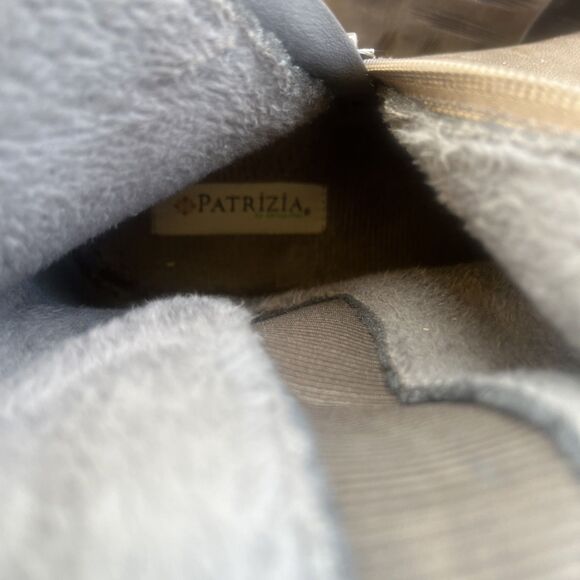 PATRIZIA by Spring Step Tall Zip Up Boots Fleece Lined Brown Leather Size US 10 - Picture 14 of 14